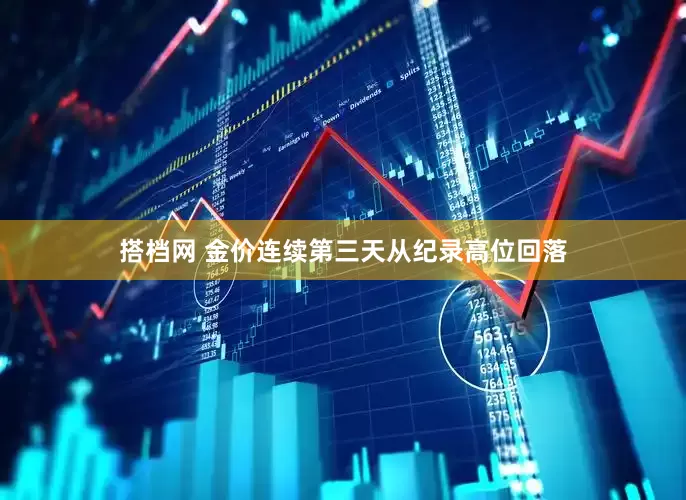 搭档网 金价连续第三天从纪录高位回落